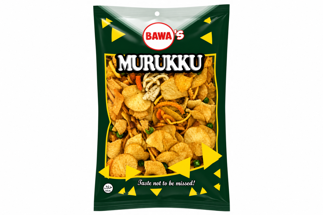 Chips, Murukku, Nuts Mix Packet