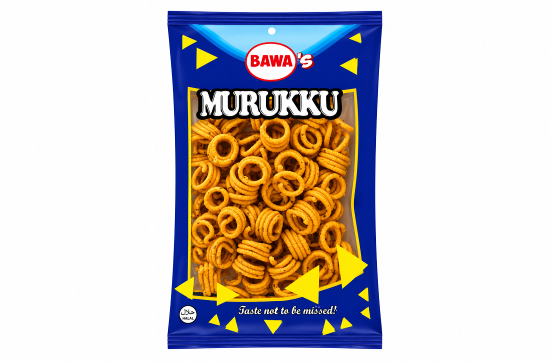 Spicy Mini Coin Murukku Packet