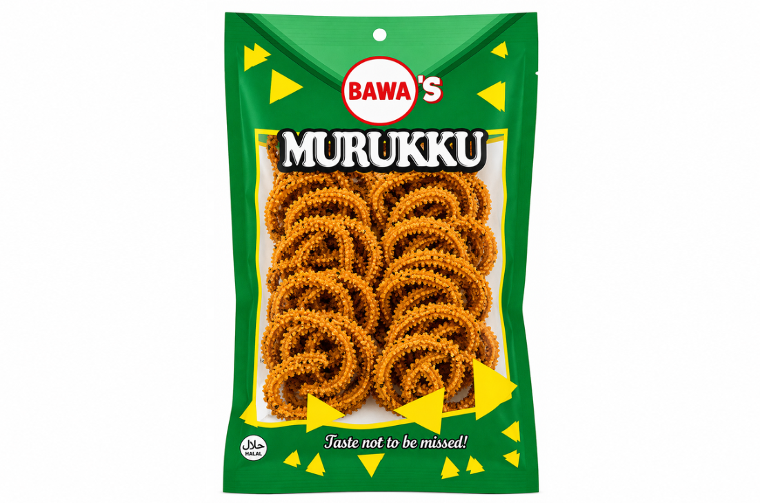 Spicy Spiral Murukku Packet