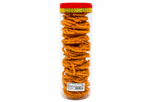 Spicy Spiral Murukku Long Bottle