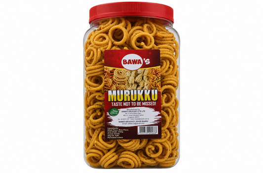 Spicy Mini Coin Murukku Bottle